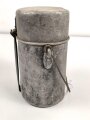 Kaiserreich, Kochgeschirr Model 1887. Aluminium, datiert 1908. Nachträglich angebrachter Griff, da die ursprünglich losen Griffe bei diesem Modell immer verloren gingen. Sicherlich im 1. Weltkrieg so ausgegeben