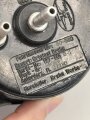 Luftwaffe Fahrtmesser Fl 22230, Funktion nicht geprüft, Zeiger "ausgehängt" lose