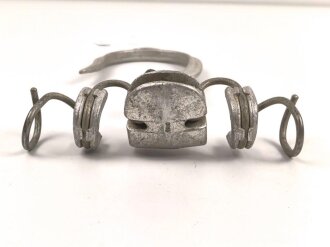 Abspannhaken für Feldfernkabel der Wehrmacht. Datiert 1940, guter Zustand