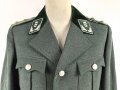Forstdienst III.Reich, Dienstbluse für einen Revierförster, Scheideretikett von 1936. Die Kragenspiegel original vernäht, die Schulterstücke nur angeheftet