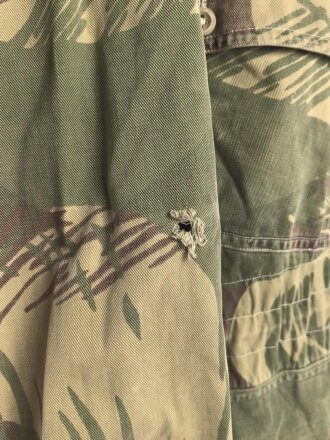 Rhodesien "Brushstroke Camouflage" Tarnjacke, gebraucht.