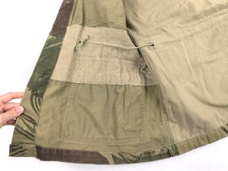 Rhodesien "Brushstroke Camouflage" Tarnjacke, gebraucht.