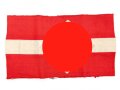 Armbinde für Angehörige der Hitler Jugend. getragenes Stück mit RZM Etikett, das Hakenkreuz gewebt