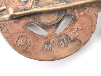 HJ Leistungsabzeichen in silber, Leichtmetalll, Verliehenes Stück , Hersteller M1/101