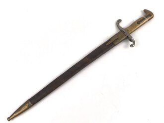 Preussen, Seitengewehr Modell 1871, Kammerstück von 1880,  Hersteller Alex Coppel Solingen. Guter Zustand