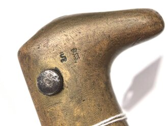 Preussen, Seitengewehr Modell 1871, Kammerstück von 1880,  Hersteller Alex Coppel Solingen. Guter Zustand