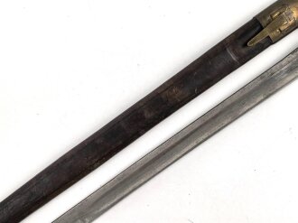 Preussen, Seitengewehr Modell 1871, Kammerstück von 1880,  Hersteller Alex Coppel Solingen. Guter Zustand