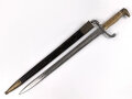 Preussen, Seitengewehr Modell 1871, Kammerstück von 1880,  Hersteller Alex Coppel Solingen. Guter Zustand