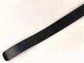 Koppelriemen für Angehörige von Parteiverbänden. Schwarzes Leder, Gesamtlänge 105cm