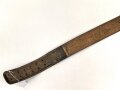 Koppelriemen für Angehörige von Parteiverbänden. Schwarzes Leder, Gesamtlänge 105cm