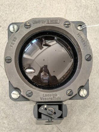 Luftwaffe, Führerkompass FK 38, Fl 23233, Hersteller Ludolph, Funktion nicht geprüft, Fertigung ab 1944 für He 162 und He 219. Innen leer ?