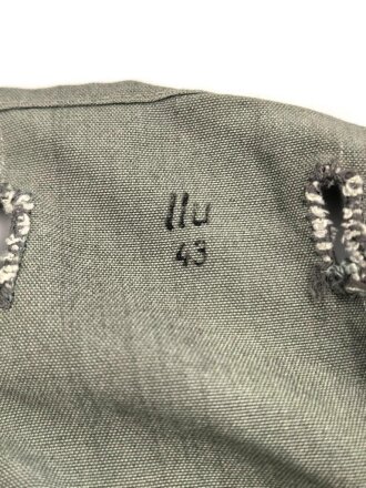 Koppeltasche für einen Ersatz Gasmaskenfilter der Wehrmacht, datiert 1943