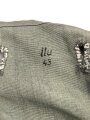 Koppeltasche für einen Ersatz Gasmaskenfilter der Wehrmacht, datiert 1943