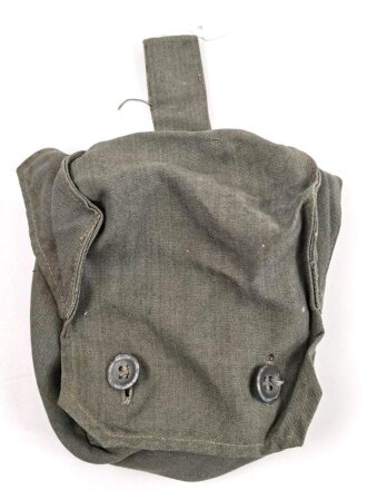 Koppeltasche für einen Ersatz Gasmaskenfilter der Wehrmacht, datiert 1943