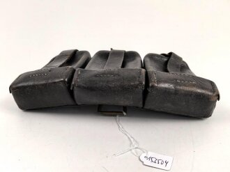 1.Weltkrieg , Patronentasche für Berittene, datiert 1915. getragenes Stück in gutem Zustand