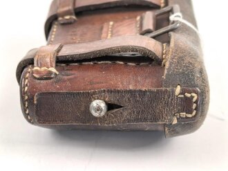 1.Weltkrieg, Patronentasche M1887 datiert 1916, getragenes Stück