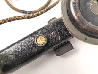 1. Weltkrieg, eiserner Armeefernsprecher in gutem Zustand, Funktion nicht geprüft