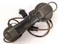1. Weltkrieg, eiserner Armeefernsprecher in gutem Zustand, Funktion nicht geprüft