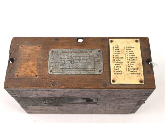 1.Weltkrieg, Feldsprechbatterie 16, ungereinigtes Stück