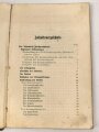 D.V.E. Nr. 376 " Vorschrift für den Infanterie Fernsprechdienst vom 1. August 1914" mit 90 Seiten, stark Gebraucht