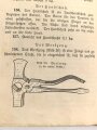 D.V.E. Nr. 376 " Vorschrift für den Infanterie Fernsprechdienst vom 1. August 1914" mit 90 Seiten, stark Gebraucht