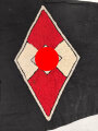 Bund Deutscher Mädel BDM, Gruppenwimpel "Freia" Gebraucht, guter Zustand, Maße 46 x 77cm