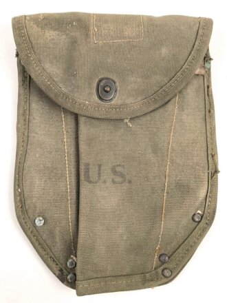 U.S. Army, 1944 dated folding shovel carrier, uncleaned