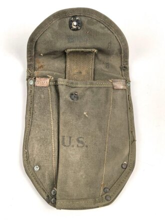 U.S. Army, 1944 dated folding shovel carrier, uncleaned