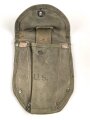 U.S. Army, 1944 dated folding shovel carrier, uncleaned