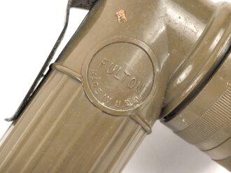 U.S. Army MX-991/U flashlight. Not tested, uncleaned, used.