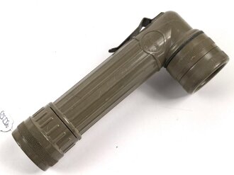 U.S. Army MX-991/U flashlight. Not tested, uncleaned, used.