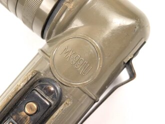 U.S. Army MX-991/U flashlight. Not tested, uncleaned, used.