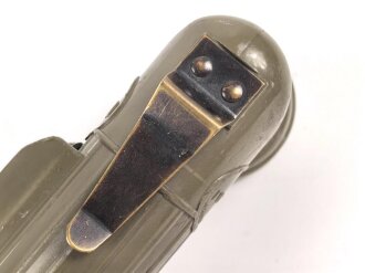 U.S. Army MX-991/U flashlight. Not tested, uncleaned, used.