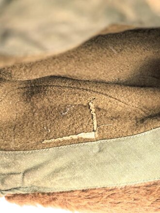 U.S. Army , M51 pile cap, used, size 57. Uncleaned