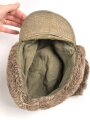 U.S. Army , M51 pile cap, well used, size 56. Uncleaned