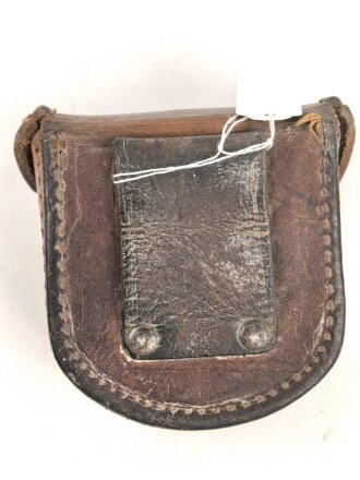 U.S. Army , Case, Carrying, M19. Leather case for compass. Used