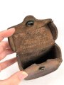 U.S. Army , Case, Carrying, M19. Leather case for compass. Used