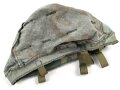 U.S. Army , 1988 ? dated U.S. Army, "Woodland" helmet cover, size medium / large