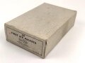 U.S. Army WWII, empty box for red first aid packets