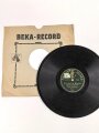 Kaiserreich und 1. Weltkrieg, Schellack Platte "Polyphone Record"  Deutsche Wacht / Fürst Bismarck Marsch