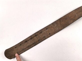Zweidornkoppel für Offiziere des Heeres. Gesamtlänge 107cm, ungereinigtes Stück