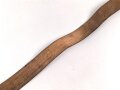 Zweidornkoppel für Offiziere. Braunes Leder mit vergoldeter Schliesse für Reichsbahn ? Gesamtlänge 114cm