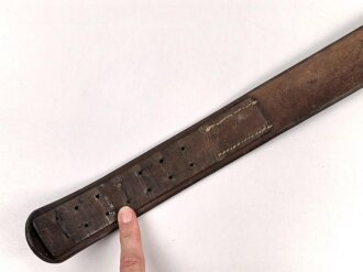 Koppelriemen für Mannschaften des Heeres. Gesamtlänge 90cm