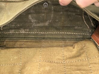 Tornister Wehrmacht. getragenes Stück, Hersteller gjl