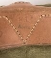 Tornister Wehrmacht. getragenes Stück, Hersteller gjl