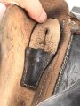 Koffertasche für Pistole P08 der Wehrmacht. Datiert 1938 oder 39, ungereinigtes Stück in gutem Gesamtzustand
