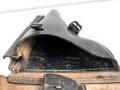 Koffertasche für Pistole P08 der Wehrmacht. Datiert 1938 oder 39, ungereinigtes Stück in gutem Gesamtzustand
