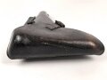 Koffertasche für Pistole P08 der Wehrmacht. Datiert 1938 oder 39, ungereinigtes Stück in gutem Gesamtzustand