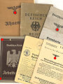 Konvolut Ausweise III.Reich, alle mehr oder weniger defekt