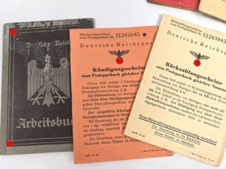 Konvolut Ausweise III.Reich, alle mehr oder weniger defekt